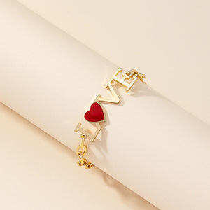 Love Letter Bracelet Fashion Street Photography With Accessories