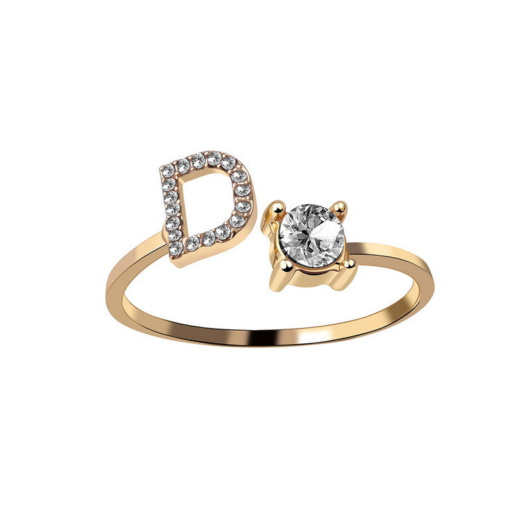 BOGO Jerwin-Letter Ring