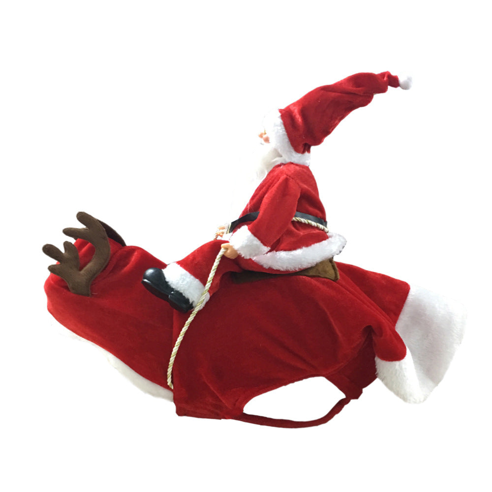 50% OFF JERWIN-SANTA DOG CLOTH