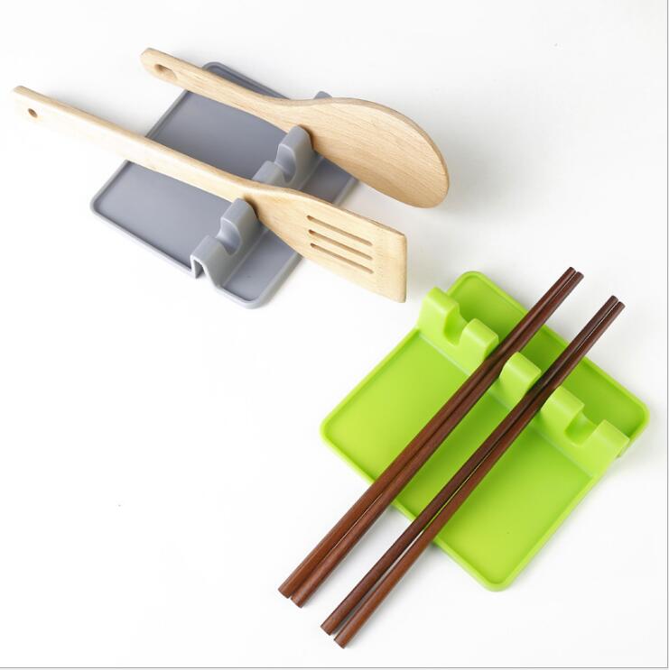 Kitchen Silicone Spoon Pad Spatula Mat