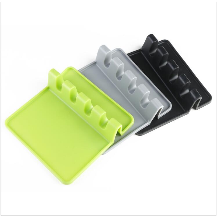 Kitchen Silicone Spoon Pad Spatula Mat