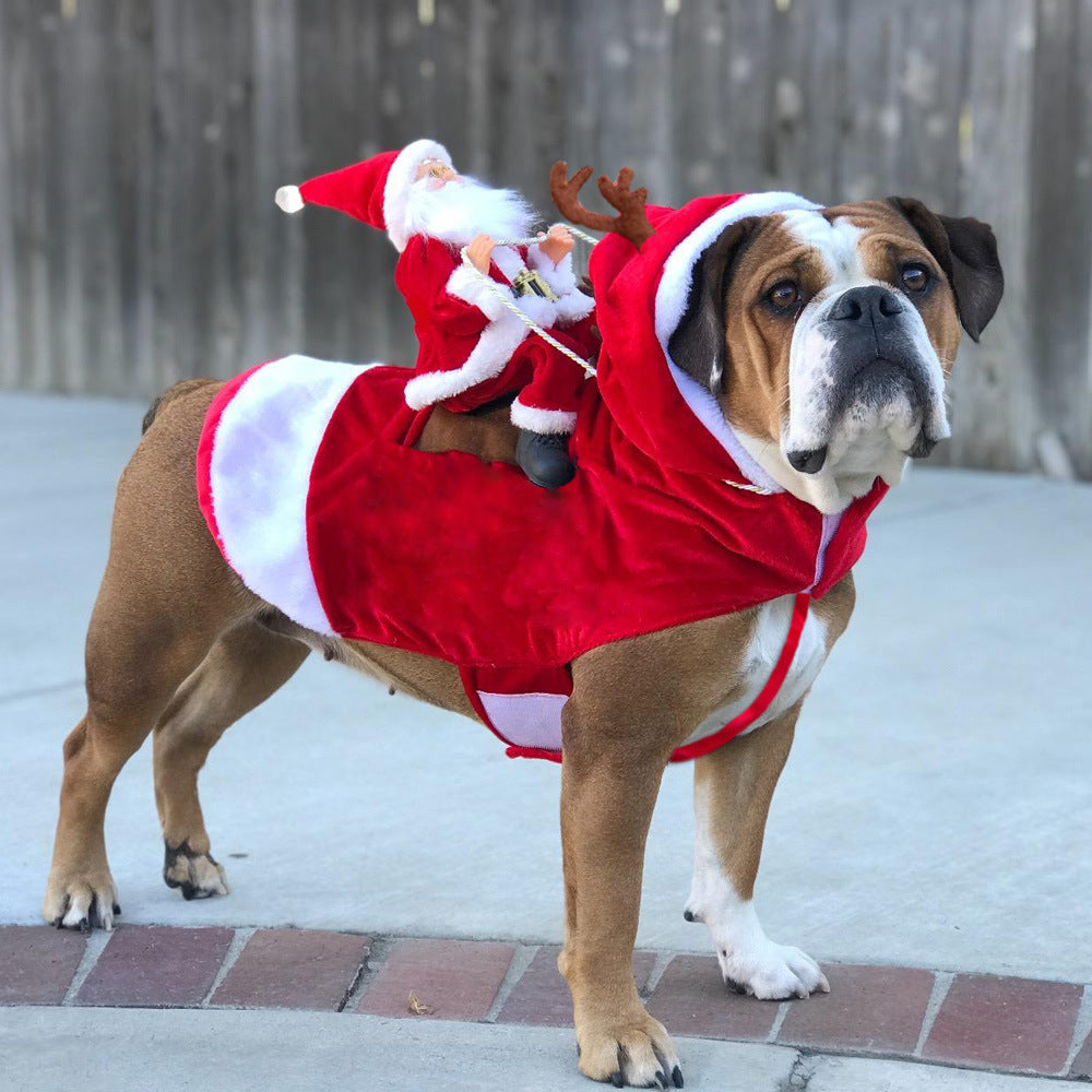 50% OFF JERWIN-SANTA DOG CLOTH