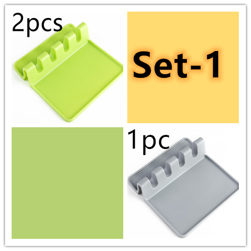 Kitchen Silicone Spoon Pad Spatula Mat