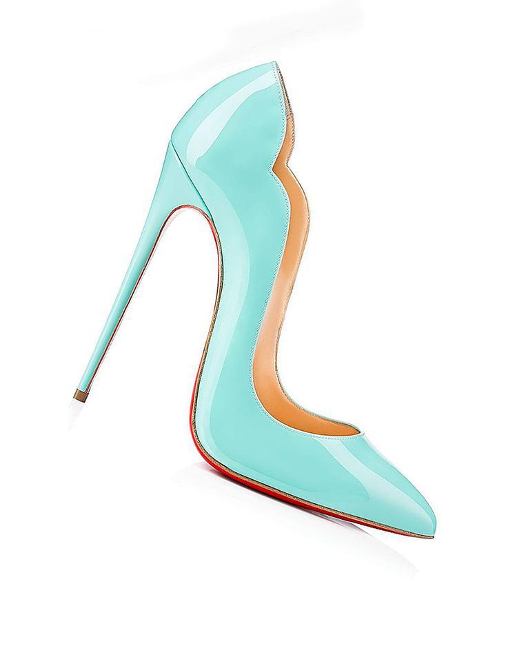 Super high heel slim heel shoes