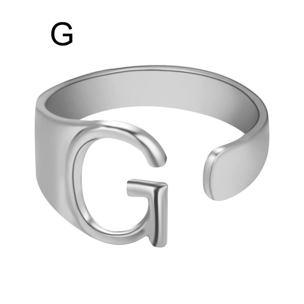 A-Z Letter Ring