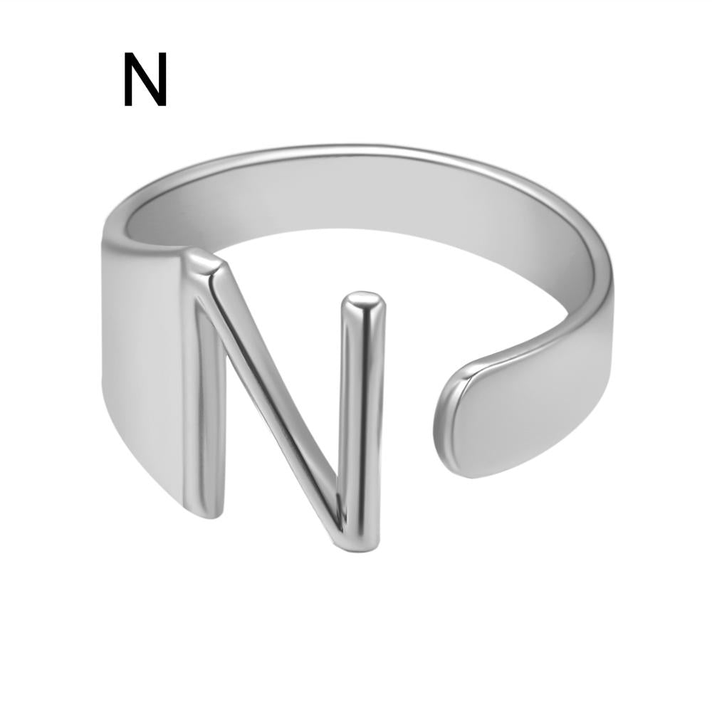 A-Z Letter Ring