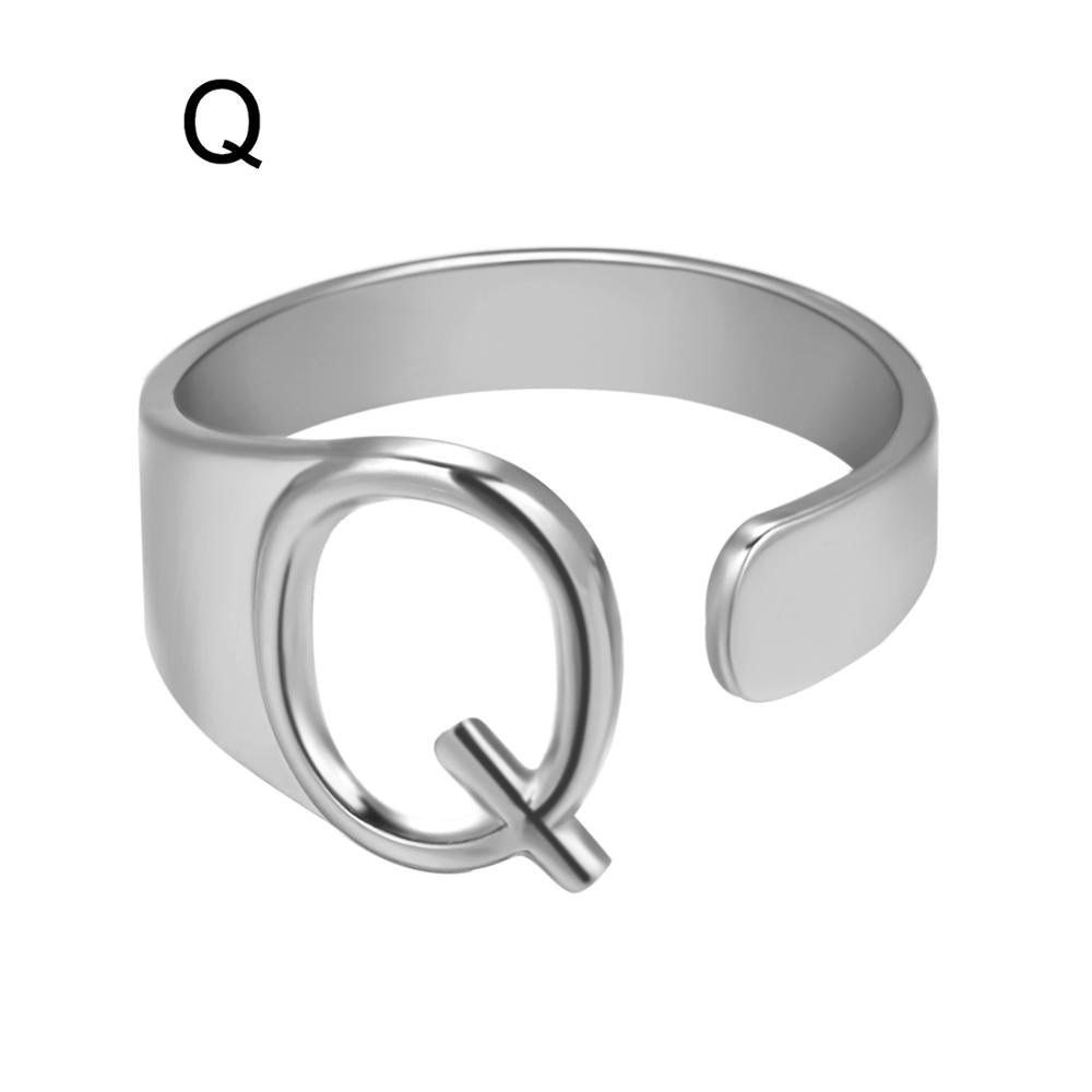 A-Z Letter Ring