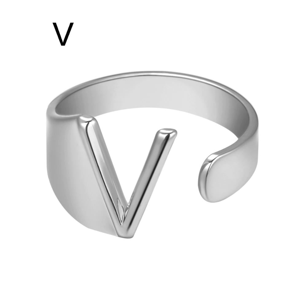 A-Z Letter Ring