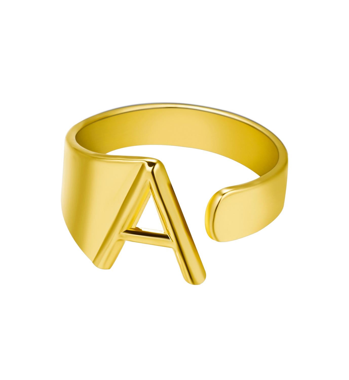 A-Z Letter Ring