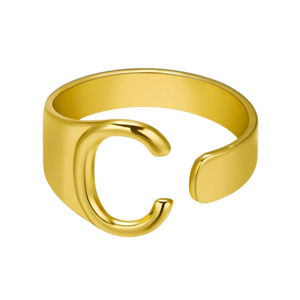 A-Z Letter Ring