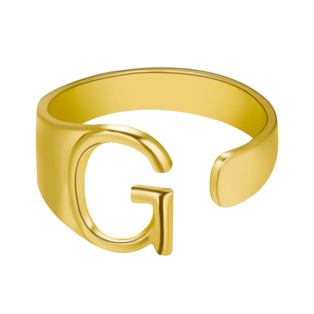 A-Z Letter Ring