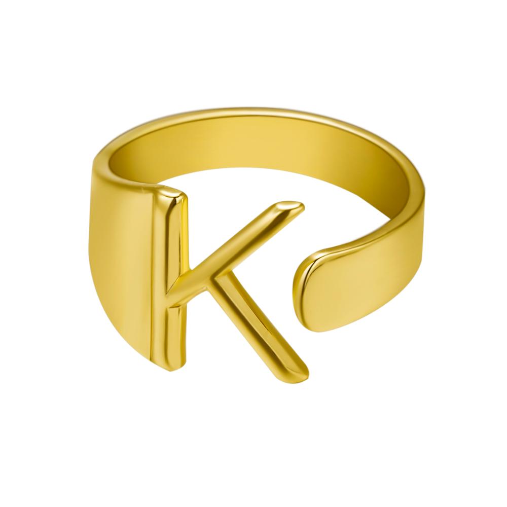 A-Z Letter Ring