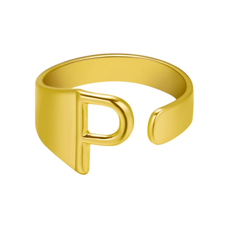 A-Z Letter Ring