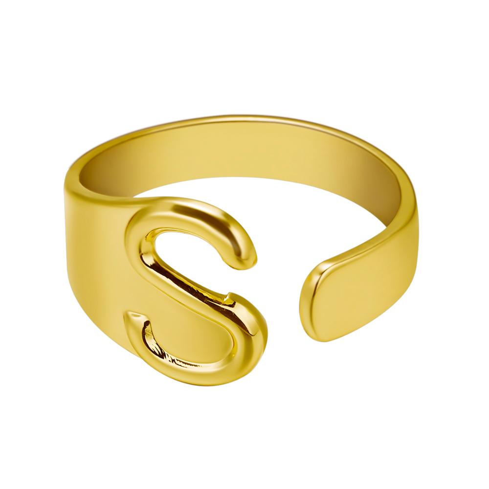 A-Z Letter Ring