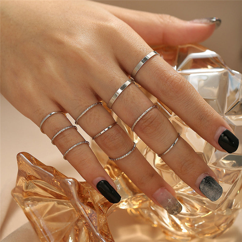 10-piece  Ring Set