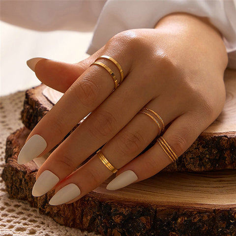 10-piece  Ring Set