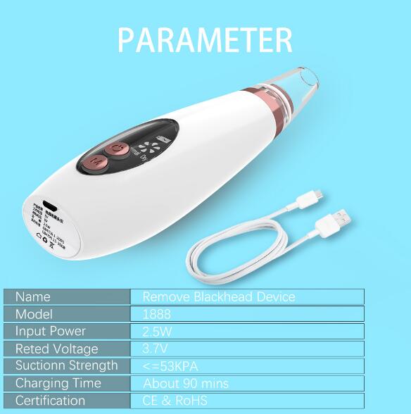 6 in 1 Electric Blackhead Remover