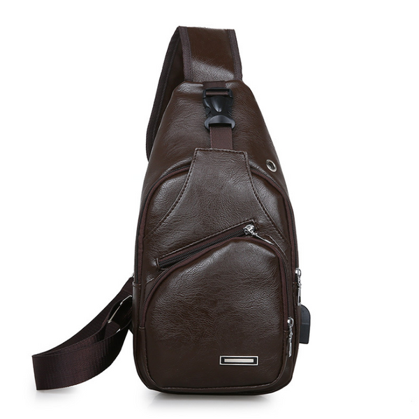 USB charging chest bag
