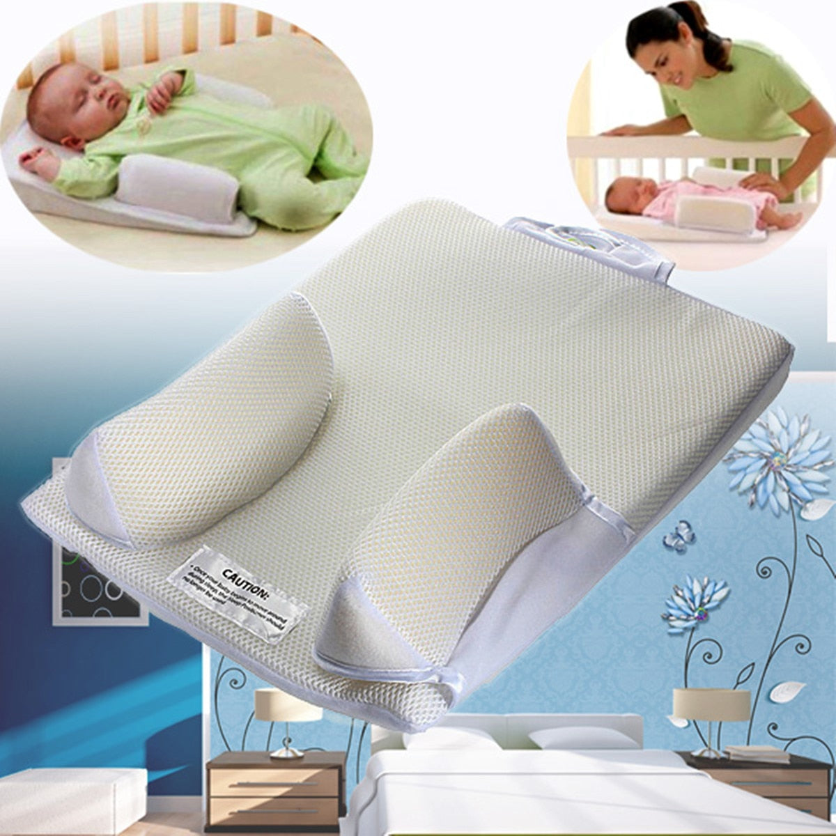 Newborn Anti Roll Pillow