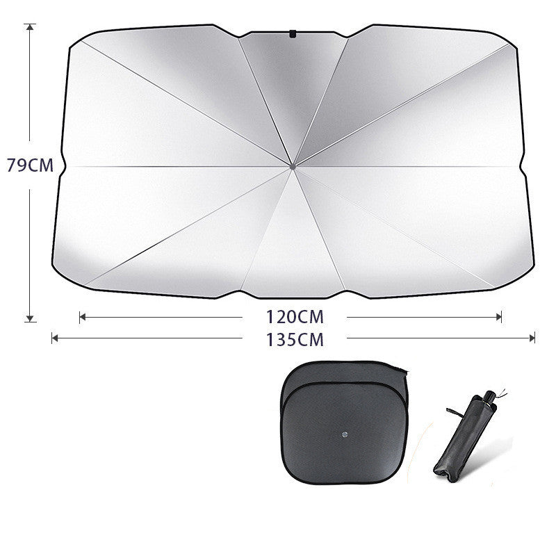 New Car Parasol Interior Front Windshield Visor Sun Protection And Heat Insulation Artifact