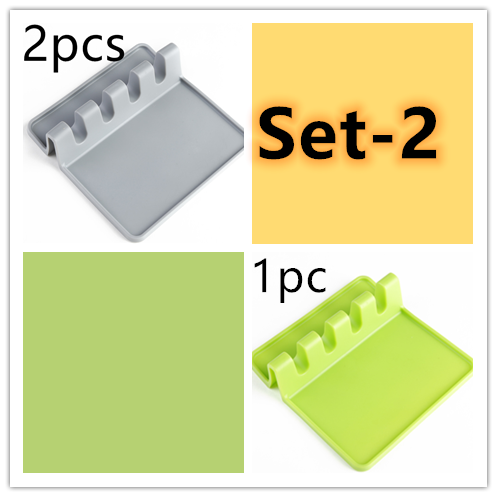 Kitchen Silicone Spoon Pad Spatula Mat