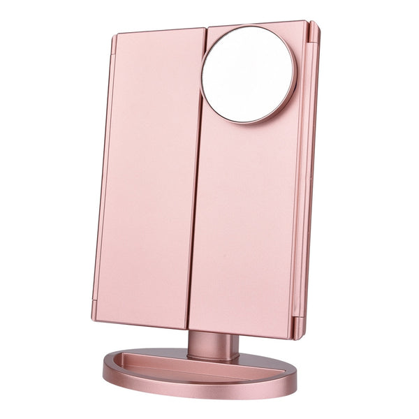 3 Folding Adjustable Mirror