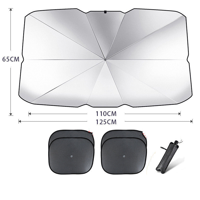 New Car Parasol Interior Front Windshield Visor Sun Protection And Heat Insulation Artifact