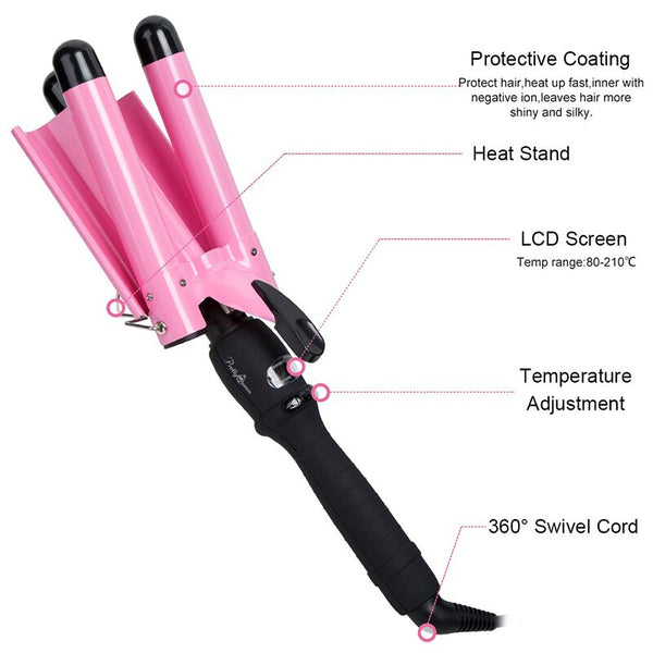 TRIPLO - 3 Barrel Hair Styler