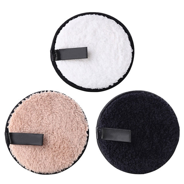 3 Pcs Powcloud-Resuable Makeup Removing Pads