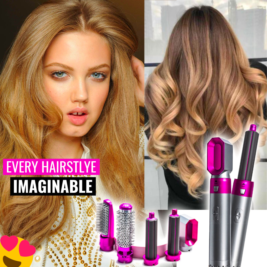 🔥Huge Sale 70 % OFF JetCurl-5-In-1 Hair Styler