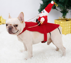 50% OFF JERWIN-SANTA DOG CLOTH