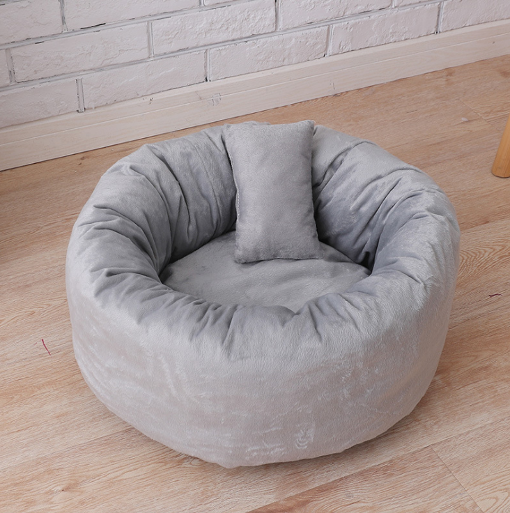 4 pcs Nest, pillow,  mat & blanket