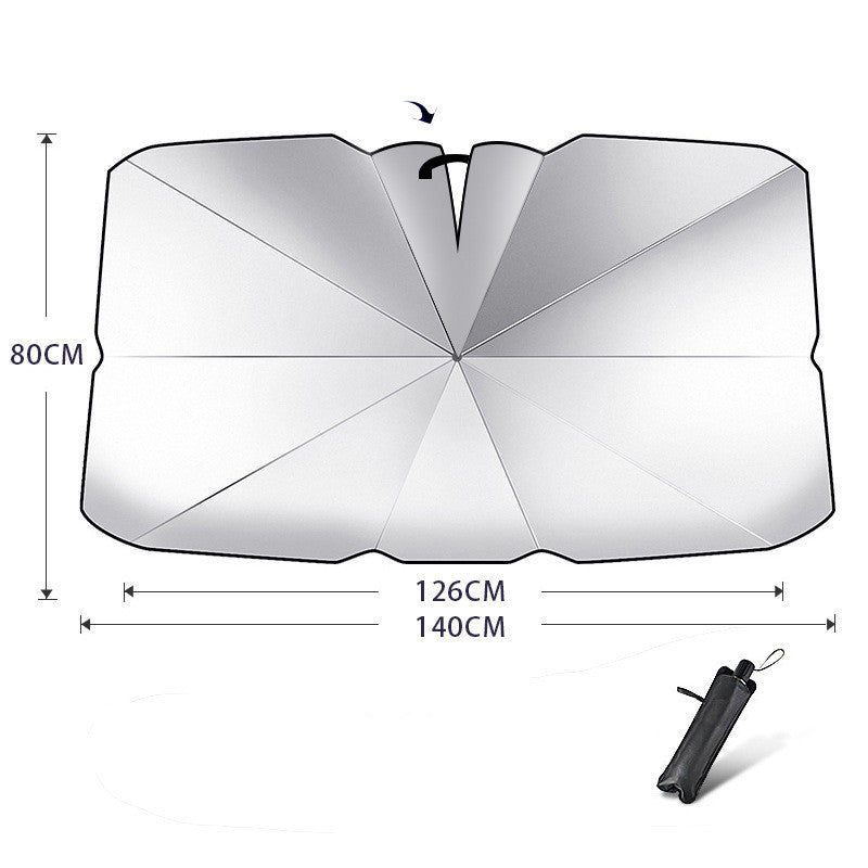 New Car Parasol Interior Front Windshield Visor Sun Protection And Heat Insulation Artifact