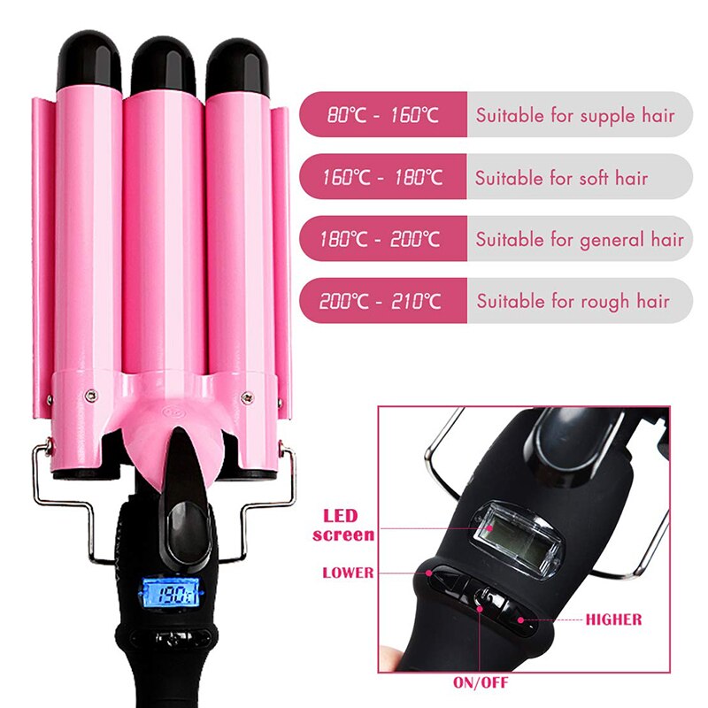 TRIPLO - 3 Barrel Hair Styler