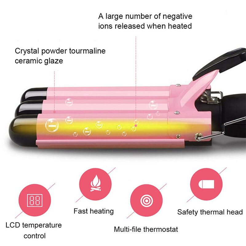 TRIPLO - 3 Barrel Hair Styler