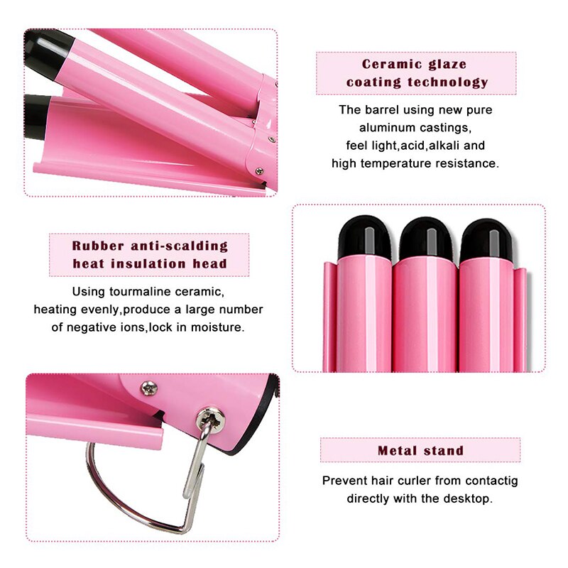 TRIPLO - 3 Barrel Hair Styler