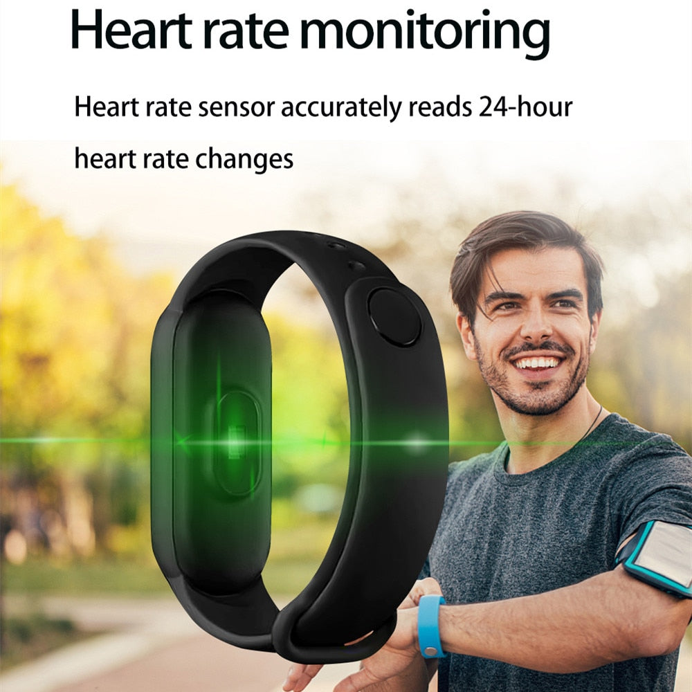 M6 Smart Bracelet Watches Men Women Smart Watch Heart Rate Fitness Tracking Sports Bracelet For Apple Xiaomi Android Smartwatch