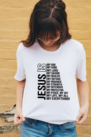 ✨BUY 1  GET 1 FREE✨ Use code JESUS2- T-Shirt Jesus Is Everything.