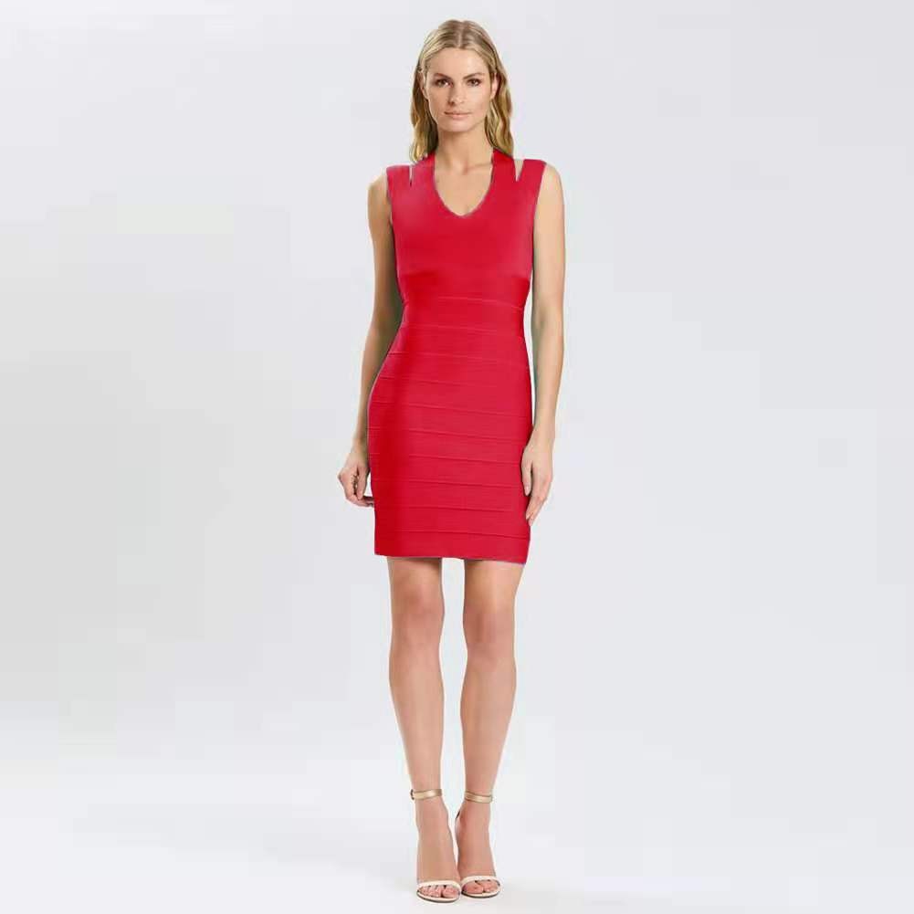 bandage dress 2021 summer blue bodycon dress for women sexy  mini club evenning celebrity party dresses high quality vestidos