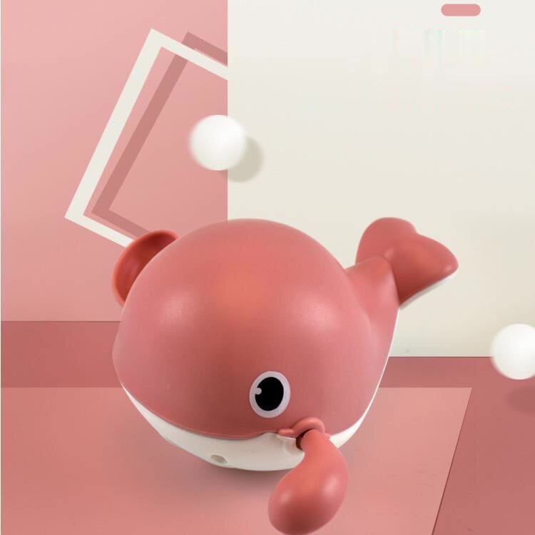 1pc Baby Bath Toys Cute Cartoon Tortoise Whale Animal Toddler Water Toy Infant Swim Chain Clockwork Summer Time Kids Toy