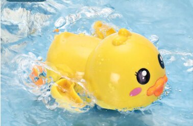 1pc Baby Bath Toys Cute Cartoon Tortoise Whale Animal Toddler Water Toy Infant Swim Chain Clockwork Summer Time Kids Toy