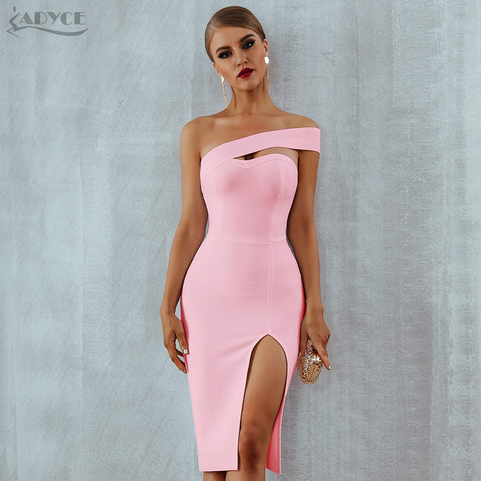 Jerwin-One Shoulder Dress