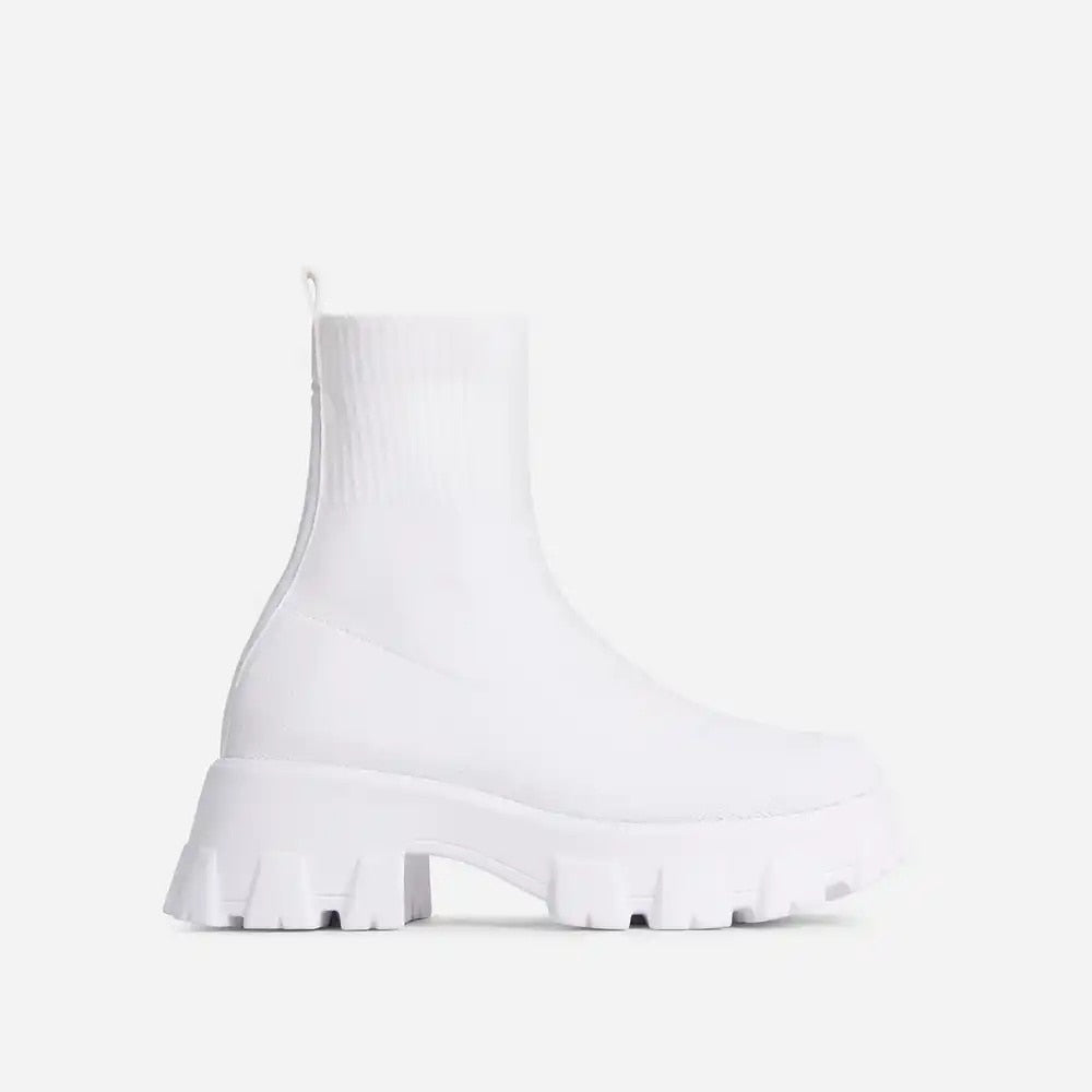 Jerwin- Knitted Short Boots