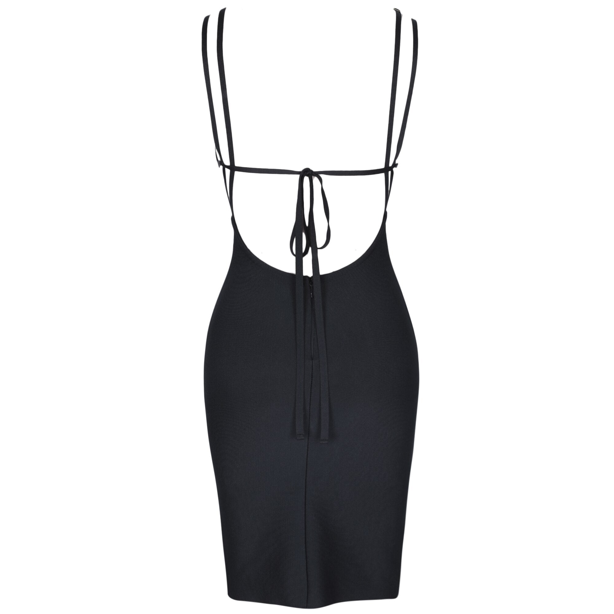 Bandage Dress 2021 New Arrival Black Bandage Dress Bodycon Women Summer Cut Out Backless Sexy Party Dress Evening Club Outfits