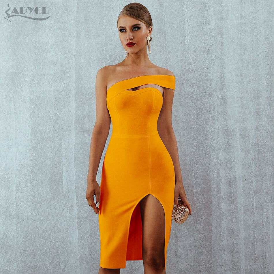 Jerwin-One Shoulder Dress