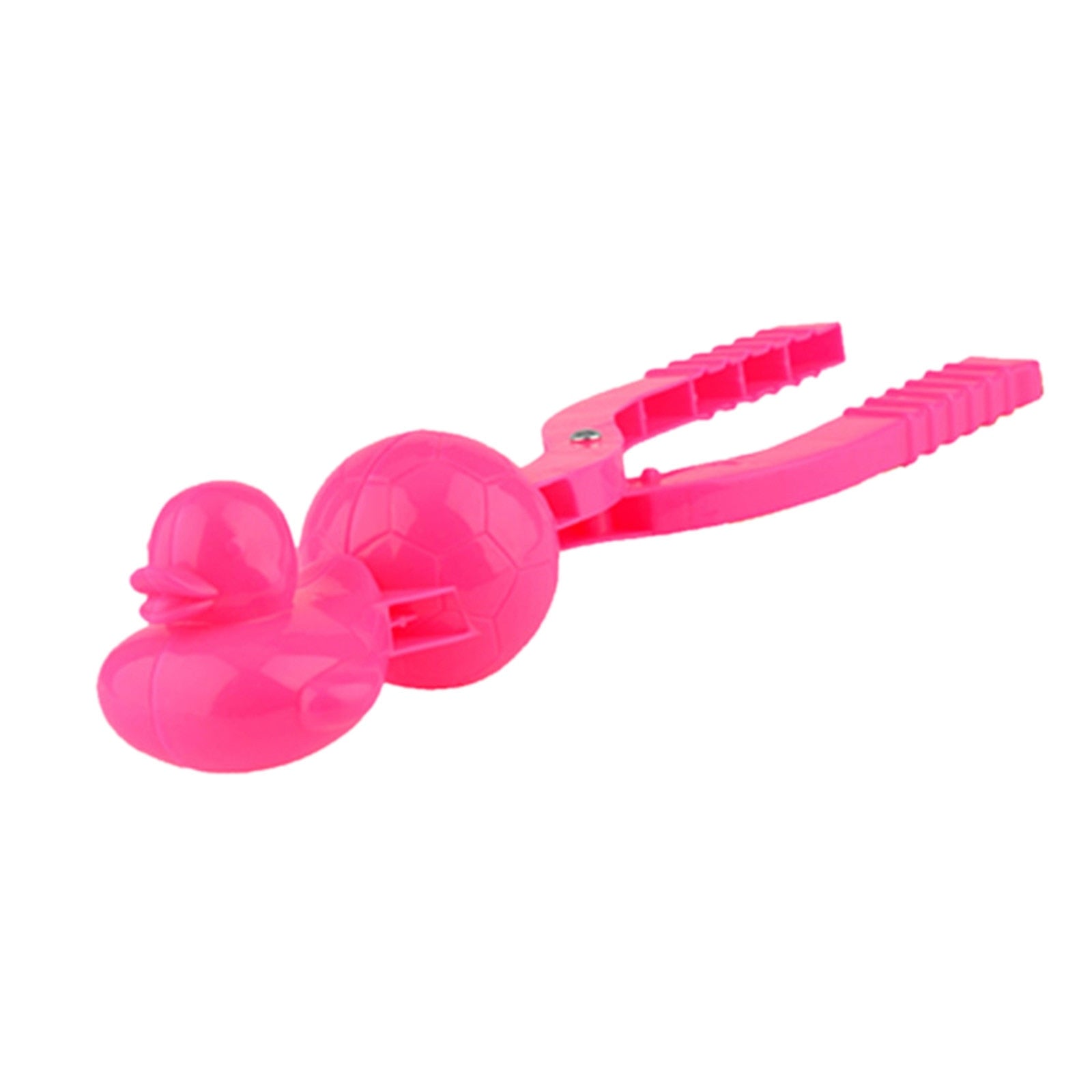 8cm Heart Snowball Maker Winter Plastic Snowball Maker Clip Kids Outdoor Sand Snow Ball Mold Toys Fight Clip Toy play snow tool