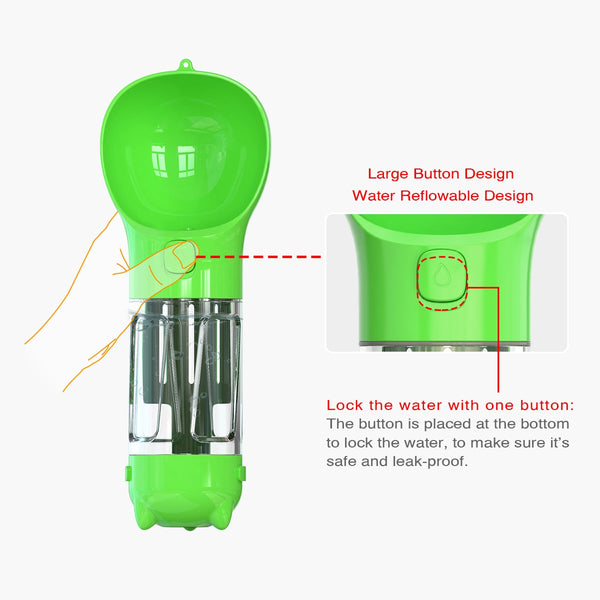 4 in 1 Portable Pet Container