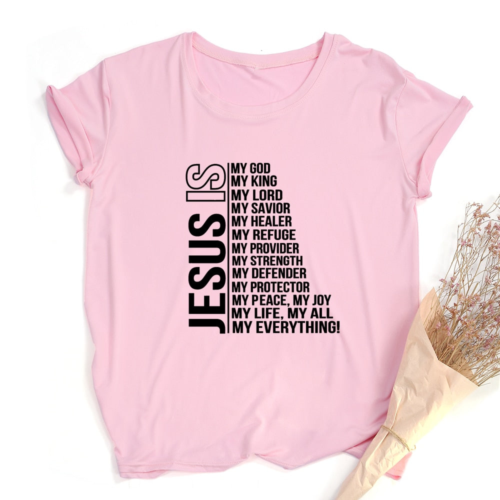✨BUY 1  GET 1 FREE✨ Use code JESUS2- T-Shirt Jesus Is Everything.