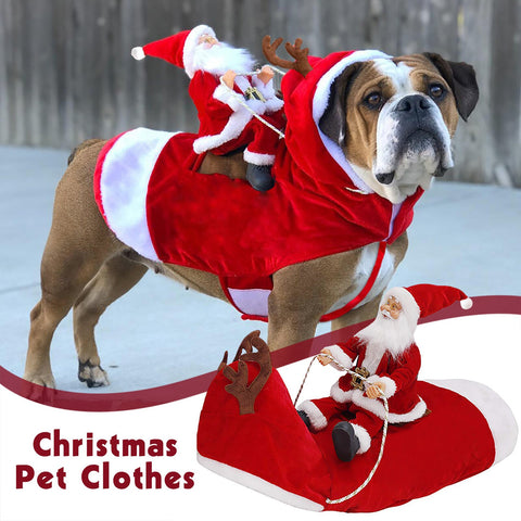 50% OFF JERWIN-SANTA DOG CLOTH