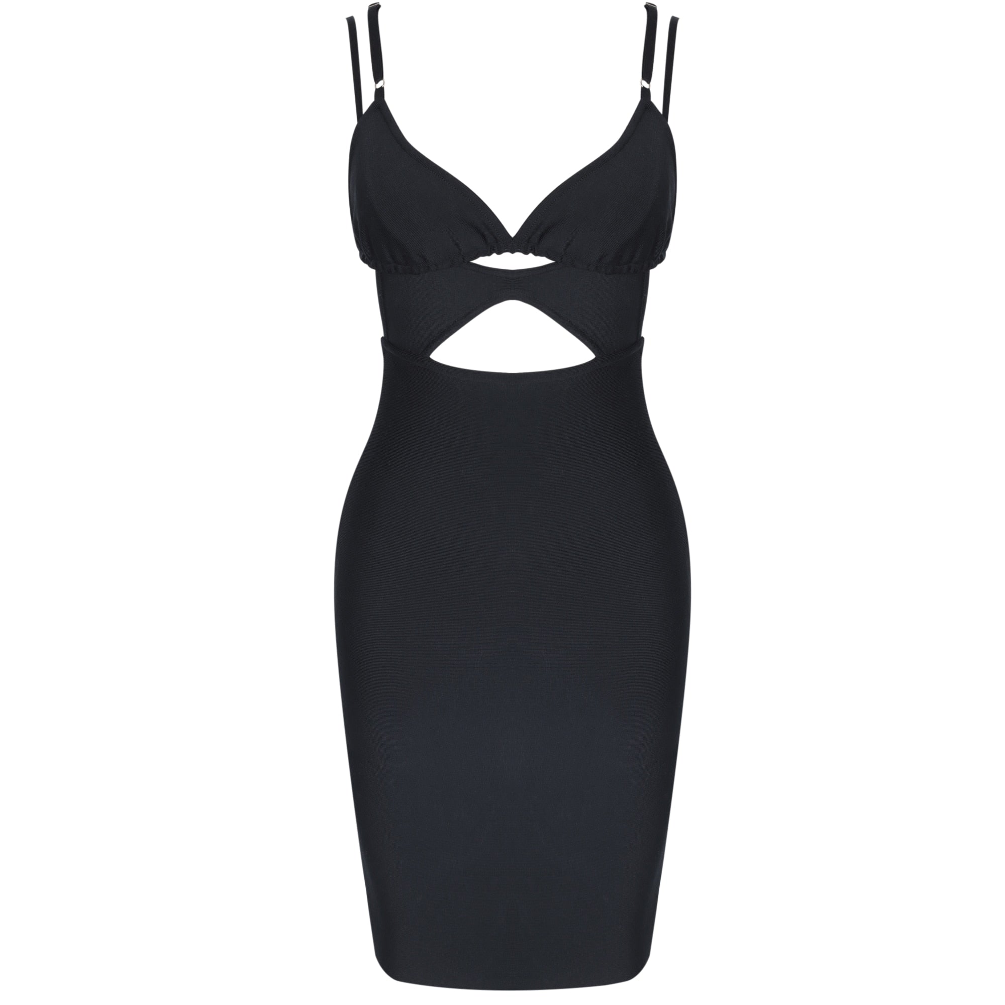 Bandage Dress 2021 New Arrival Black Bandage Dress Bodycon Women Summer Cut Out Backless Sexy Party Dress Evening Club Outfits